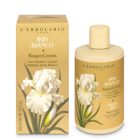 L'Erbolario - Iris Bianco BagnoCrema 300 ml