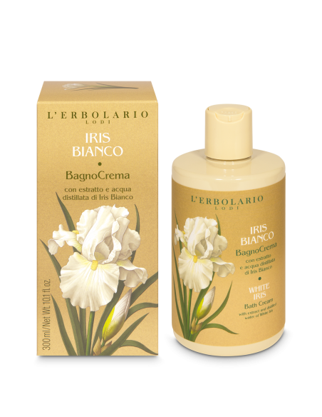 L'Erbolario - Iris Bianco BagnoCrema 300 ml