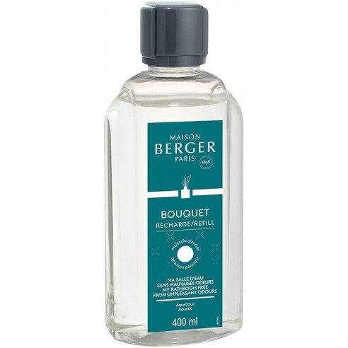 Maison Berger - Ricarica per il Bouquet profumato Contro gli Odori della stanza da bagno 400 ml