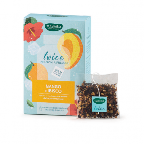 Neavita - Infusi a freddo Twice  Mango e Ibisco 12 Maxi filtro