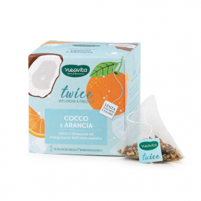 Neavita - Infusi a freddo Twice Cocco e Arancia 15 Filtroscrigno