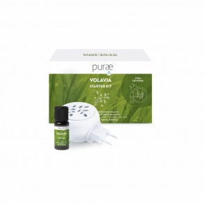Purae - Volavia Starter Kit Diffusore Elettrico Zanzare con Sinergia Olii Essenziali Antizanzare