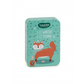 Neavita - Tea & Friends Mini Tin Volpe con 3 Filtri Assortiti
