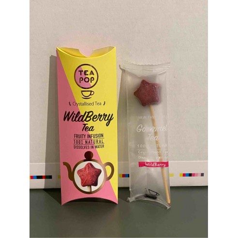 My Tea Pop - Tea Pop Crystallised Tea WildBerry Tea