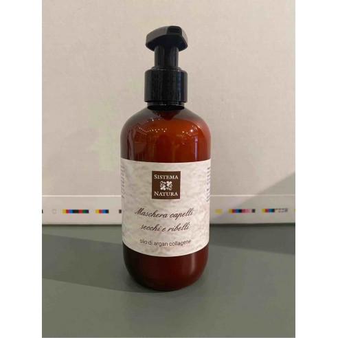 Sistema Natura - Maschera Capelli Secchi e Ribelli 240 ml