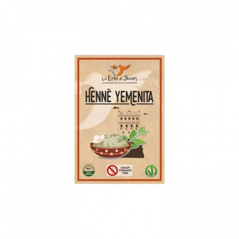 Le Erbe di Janas - Hennè Yemenita Rosso Caldo 100 gr