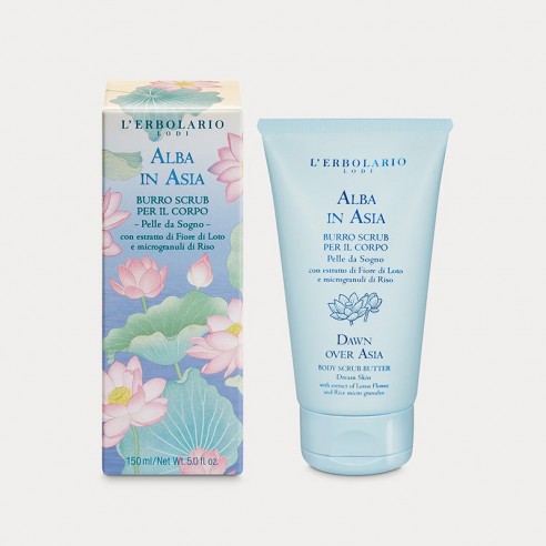 L'Erbolario - Alba in Asia Burro Scrub per il Corpo 150 ml