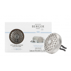 Maison Berger - Diffusore Auto + Ricarica Caresse De Coton