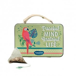 Neavita - Infuso Pensieri Felici Valigetta Pappagallo 4 FiltroScrigno da 3 gr