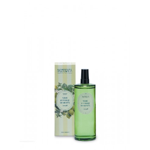 Nasoterapia - Lime e Foglie di Menta Spray Ambiente