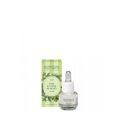 Nasoterapia - Lime e Foglie di Menta Essenza Aromatica 15 ml