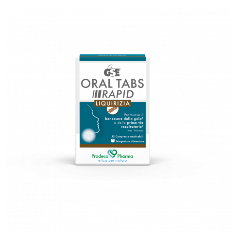 Prodeco Pharma - Gse Oral Tabs Rapid Liquirizia 12 compresse masticabili