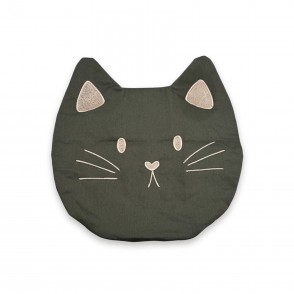 Alcea Himalaya - Cuscino del Sollievo con Noccioli di Ciliegio Gatto Grigio