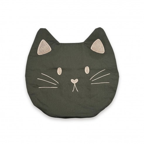 Alcea Himalaya - Cuscino del Sollievo con Noccioli di Ciliegio Gatto Grigio