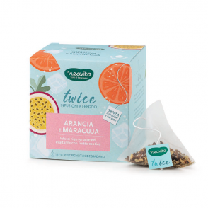 Neavita - Infusi a freddo Twice Arancia e Maracuja 15 Filtroscrigno