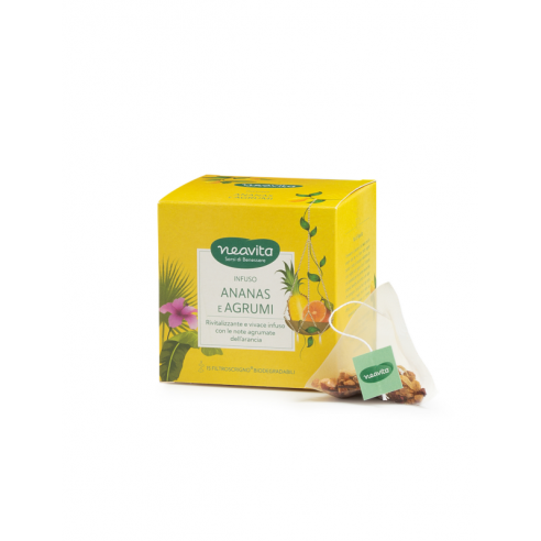 Neavita - Infuso Ananas e Agrumi 15 Filtroscrigno