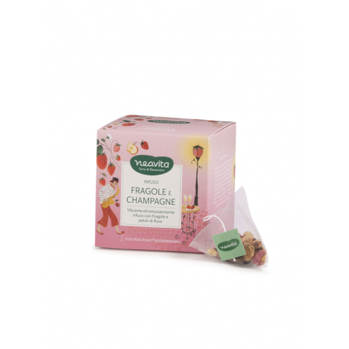 Neavita - Infuso Fragole e Champagne 15 Filtroscrigno