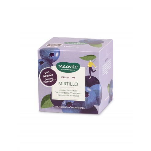 Neavita - Fruttattiva Infuso Mirtilli con Acerola 12 Filtroscrigno