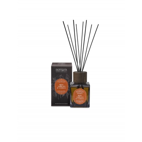 Nasoterapia - Rum Ambrato e Vaniglia Diffusore con Bastoncini 500 ml