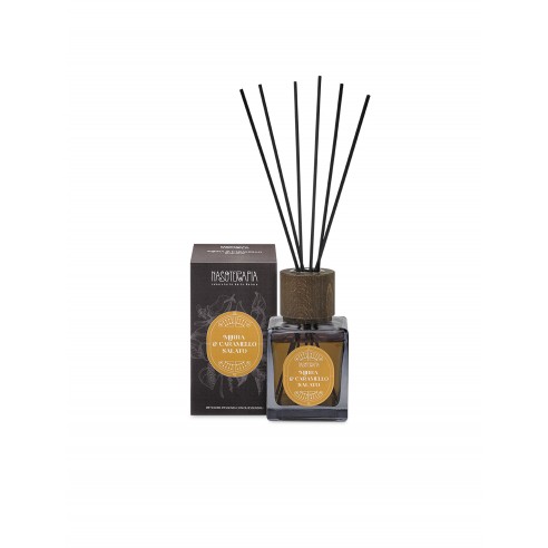 Nasoterapia - Mirra e Caramello Salato Diffusore con Bastoncini 200 ml