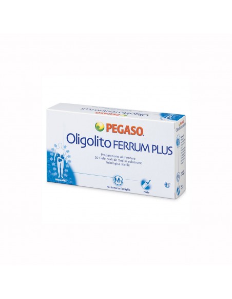 Pegaso - Oligolito Ferrum Plus 20 Fiale Prep Alim