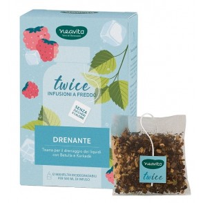 Neavita - Infusi a freddo Twice Drenante 12 Maxi filtri