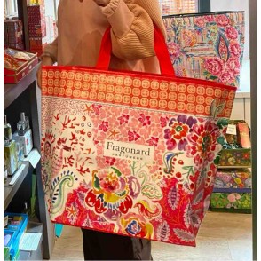 Fragonard - Jardin De Fragonard Shopping Bag Rossa