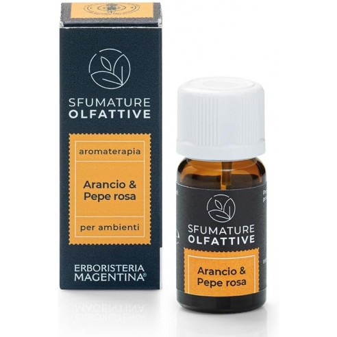 Erboristeria Magentina - Sfumature Olfattive Arancio & Pepe Rosa 10ml