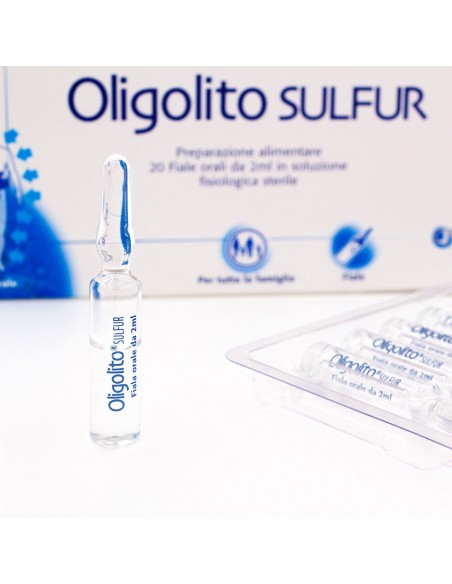 Pegaso - Oligolito Sulfur 20 Fiale Prep. Alimentare