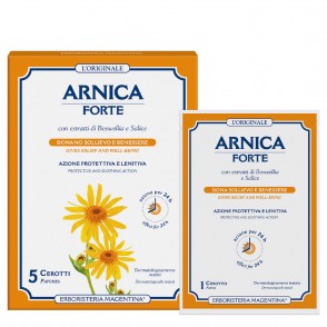 Erboristeria Magentina - Cerotti Arnica Forte 5 Pezzi Dispositivo Medico CE