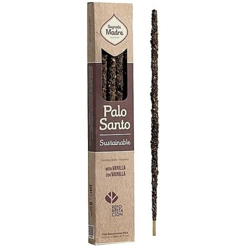 Sagrada Madre - Incenso Palo Santo con Vaniglia 8 Bastoncini