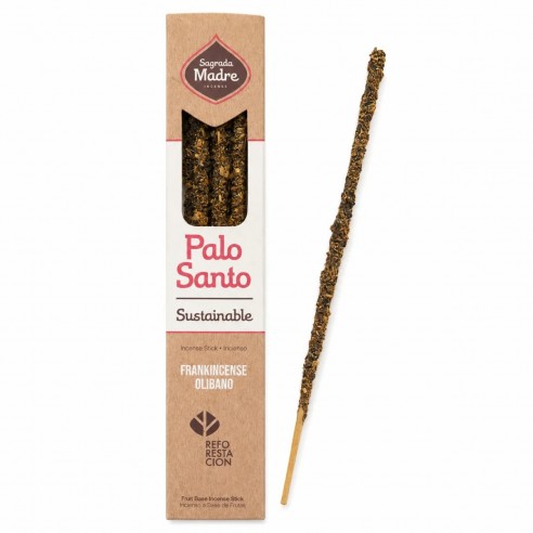 Sagrada Madre - Incenso Palo Santo con Olibano Frankinsence  8 Bastoncini