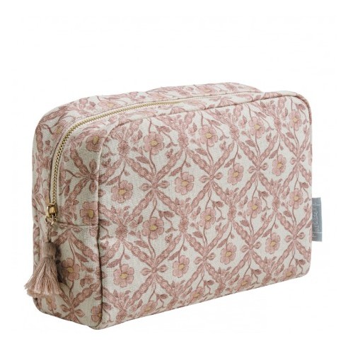 Mathilde M - Beauty Pochette Entrelacs Fleuri