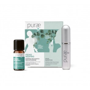 Purae - Pieno Respiro Sinergia Balsamica 5 ml con Stick Olfattivo