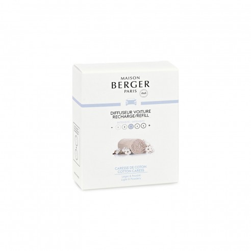 Maison Berger - Cofanetto di 2 ricariche in ceramica Caresse de