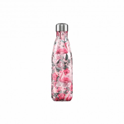 Chilly's - Bottiglia 500 ml - Tropical - Flamingo