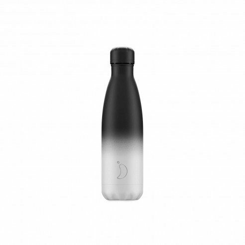 Chilly's - Bottiglia 500 ml - Gradient - Mono Black/White